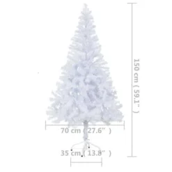 VidaXL Artificial Pre-lit Christmas Tree With Stand 150 Cm 380 Branches 22 VidaXL Artificial Pre-lit Christmas Tree With Stand 150 Cm 380 Branches -Deals Vidaxl Store image 10 3077407