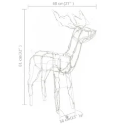VidaXL 3 Piece Christmas Light Display Reindeers 229 LEDs -Deals Vidaxl Store image 10 328540
