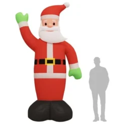 VidaXL Christmas Inflatable Santa Claus With LEDs 370 Cm 24 VidaXL Christmas Inflatable Santa Claus With LEDs 370 Cm -Deals Vidaxl Store image 11 345269