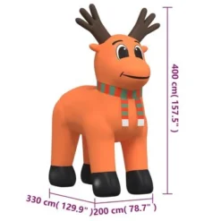 VidaXL Christmas Inflatable Reindeer With LEDs 400 Cm -Deals Vidaxl Store image 11 345308