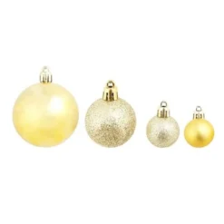 VIDAXL Christmas Balls 100 Pcs Red/Gold/Green -Deals Vidaxl Store image 12 245718