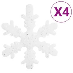 VidaXL 111 Piece Christmas Bauble Set White And Grey Polystyrene -Deals Vidaxl Store image 12 356113