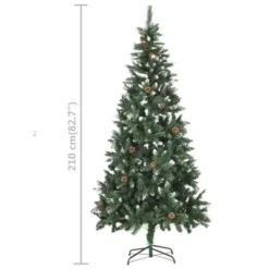 VidaXL Artificial Pre-lit Christmas Tree With Ball Set 210 Cm 32 VidaXL Artificial Pre-lit Christmas Tree With Ball Set 210 Cm -Deals Vidaxl Store image 13 3077801