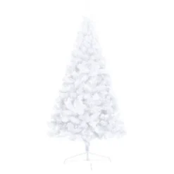 VidaXL Artificial Half Pre-lit Christmas Tree With Ball Set White 120 Cm -Deals Vidaxl Store image 15 3077654