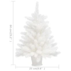 VidaXL Artificial Pre-lit Christmas Tree With Ball Set White 65 Cm -Deals Vidaxl Store image 15 3077716