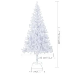 VidaXL Artificial Pre-lit Christmas Tree With Ball Set 210cm 910 Branches 37 VidaXL Artificial Pre-lit Christmas Tree With Ball Set 210cm 910 Branches -Deals Vidaxl Store image 16 3077495
