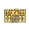VidaXL 100 Piece Christmas Ball Set 3/4/6 Cm Gold 2 VidaXL 100 Piece Christmas Ball Set 3/4/6 Cm Gold -Deals Vidaxl Store image 1 245708 2
