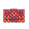 VidaXL 100 Piece Christmas Ball Set 3/4/6 Cm Red 1 VidaXL 100 Piece Christmas Ball Set 3/4/6 Cm Red -Deals Vidaxl Store image 1 245710 6