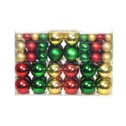 VidaXL Christmas Baubles 100 Pcs Gold And Wine Red 3 / 4 / 6 Cm -Deals Vidaxl Store image 1 245718 6