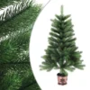 VidaXL Artificial Christmas Tree Lifelike Needles 65 Cm Green