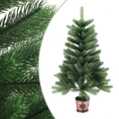 VidaXL Artificial Christmas Tree Lifelike Needles 65 Cm Green