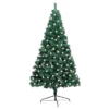 VidaXL Artificial Half Pre-lit Christmas Tree With Stand Green 120 Cm PVC -Deals Vidaxl Store image 1 3077391