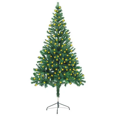 VidaXL Artificial Pre-lit Christmas Tree With Stand 150 Cm 380 Branches 13 VidaXL Artificial Pre-lit Christmas Tree With Stand 150 Cm 380 Branches - Image 11