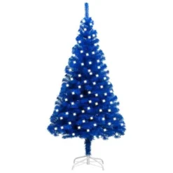 VidaXL Artificial Pre-lit Christmas Tree With Stand Gold 120 Cm PET -Deals Vidaxl Store image 1 3077421 1