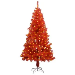 VidaXL Artificial Pre-lit Christmas Tree With Stand Black 150 Cm PVC 25 VidaXL Artificial Pre-lit Christmas Tree With Stand Black 150 Cm PVC -Deals Vidaxl Store image 1 3077427