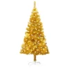 VidaXL Artificial Pre-lit Christmas Tree With Stand Gold 120 Cm PET 2 VidaXL Artificial Pre-lit Christmas Tree With Stand Gold 120 Cm PET -Deals Vidaxl Store image 1 3077431 1