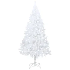 VidaXL Artificial Pre-lit Christmas Tree With Thick Branches White 120 Cm