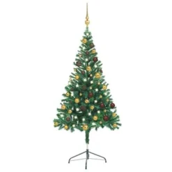 VidaXL Artificial Pre-lit Christmas Tree With Ball Set 150cm 380 Branches -Deals Vidaxl Store image 1 3077488