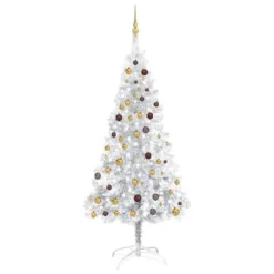 VidaXL Artificial Pre-lit Christmas Tree With Ball Set Black 210 Cm PVC -Deals Vidaxl Store image 1 3077525 1
