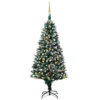 VidaXL Artificial Pre-lit Christmas Tree With Ball Set&Pinecones 210 Cm -Deals Vidaxl Store image 1 3077532