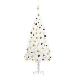 VidaXL Artificial Pre-lit Christmas Tree With Ball Set White 210 Cm 30 VidaXL Artificial Pre-lit Christmas Tree With Ball Set White 210 Cm -Deals Vidaxl Store image 1 3077549