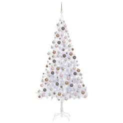 VidaXL Artificial Pre-lit Christmas Tree With Ball Set 210cm 910 Branches 40 VidaXL Artificial Pre-lit Christmas Tree With Ball Set 210cm 910 Branches -Deals Vidaxl Store image 1 3077581