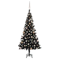 VidaXL Artificial Pre-lit Christmas Tree With Ball Set Gold 120 Cm PET -Deals Vidaxl Store image 1 3077588 1