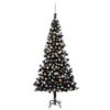 VidaXL Artificial Pre-lit Christmas Tree With Ball Set Black 210 Cm PVC -Deals Vidaxl Store image 1 3077591 1