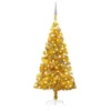 VidaXL Artificial Pre-lit Christmas Tree With Ball Set Gold 120 Cm PET -Deals Vidaxl Store image 1 3077689
