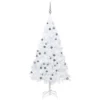 VidaXL Artificial Pre-lit Christmas Tree With Ball Set White 120 Cm PVC 2 VidaXL Artificial Pre-lit Christmas Tree With Ball Set White 120 Cm PVC -Deals Vidaxl Store image 1 3077711