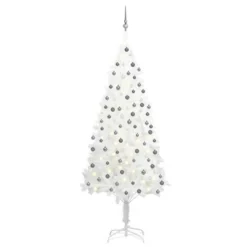 VidaXL Artificial Pre-lit Christmas Tree With Ball Set White 210 Cm 31 VidaXL Artificial Pre-lit Christmas Tree With Ball Set White 210 Cm -Deals Vidaxl Store image 1 3077721