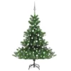 VidaXL Nordmann Fir Artificial Christmas Tree LED&Ball Set Green 120cm 1 VidaXL Nordmann Fir Artificial Christmas Tree LED&Ball Set Green 120cm -Deals Vidaxl Store image 1 3077730
