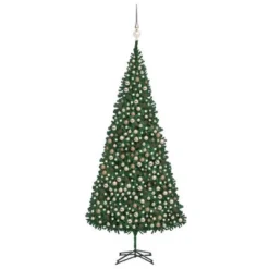 VidaXL Artificial Pre-lit Christmas Tree With Ball Set 500 Cm Green -Deals Vidaxl Store image 1 3077840