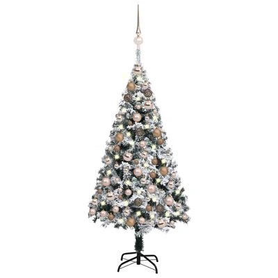 VidaXL Artificial Pre-lit Christmas Tree With Ball Set Green 120 Cm 18 VidaXL Artificial Pre-lit Christmas Tree With Ball Set Green 120 Cm - Image 16