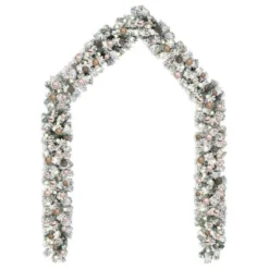 VidaXL Christmas Garland With LEDs&Ball Set Green 20 M PVC 30 VidaXL Christmas Garland With LEDs&Ball Set Green 20 M PVC -Deals Vidaxl Store image 1 3077873