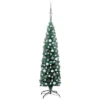 VidaXL Slim Artificial Pre-lit Christmas Tree With Ball Set Green 150 Cm 2 VidaXL Slim Artificial Pre-lit Christmas Tree With Ball Set Green 150 Cm -Deals Vidaxl Store image 1 3077899