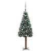 VidaXL Slim Pre-lit Christmas Tree With Ball Set Green 150 Cm -Deals Vidaxl Store image 1 3077911 1