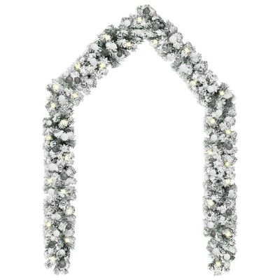 VidaXL Christmas Garland With LEDs&Ball Set Green 20 M PVC 17 VidaXL Christmas Garland With LEDs&Ball Set Green 20 M PVC - Image 15