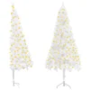 VidaXL Corner Artificial Pre-lit Christmas Tree White 150 Cm PVC 2 VidaXL Corner Artificial Pre-lit Christmas Tree White 150 Cm PVC -Deals Vidaxl Store image 1 3077938