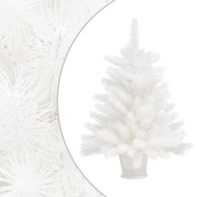 VidaXL Artificial Christmas Tree Lifelike Needles White 65 Cm 3 VidaXL Artificial Christmas Tree Lifelike Needles White 65 Cm