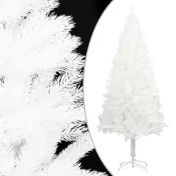 VidaXL Artificial Christmas Tree Lifelike Needles White 120 Cm