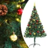 VidaXL Artificial Pre-lit Christmas Tree With Baubles Green 150 Cm -Deals Vidaxl Store image 1 321499