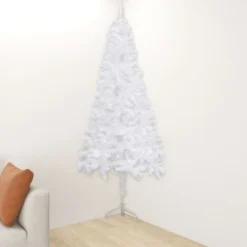VidaXL Corner Artificial Christmas Tree White 150 Cm PVC 13 VidaXL Corner Artificial Christmas Tree White 150 Cm PVC -Deals Vidaxl Store image 1 329168