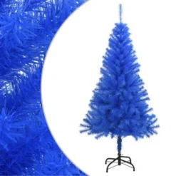 VidaXL Artificial Christmas Tree With Stand Silver 120 Cm PET -Deals Vidaxl Store image 1 329181