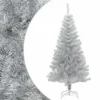 VidaXL Artificial Christmas Tree With Stand Silver 120 Cm PET -Deals Vidaxl Store image 1 329187