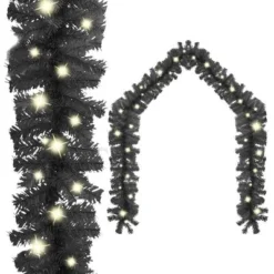 VidaXL Christmas Garland With LED Lights 10 M Silver 23 VidaXL Christmas Garland With LED Lights 10 M Silver -Deals Vidaxl Store image 1 329190 1