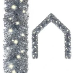 VidaXL Christmas Garland With LED Lights 5 M Pink -Deals Vidaxl Store image 1 329204 2