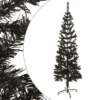 VidaXL Slim Christmas Tree Black 150 Cm