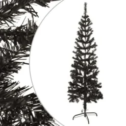 VidaXL Slim Christmas Tree Black 150 Cm