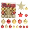 VidaXL 70 Piece Christmas Bauble Set Gold And Red -Deals Vidaxl Store image 1 330088 1